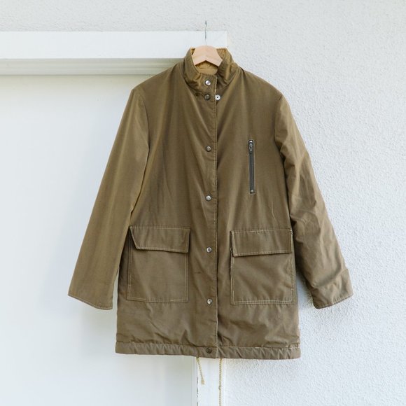 Men's Khaki Reversible Liner Jacket